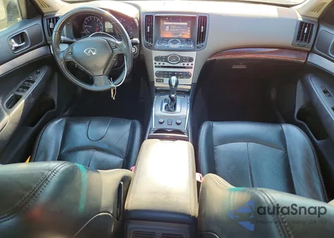 2013 Infiniti G37 z USA, uszkodzony, nr VIN JN1CV6AR8DM769507